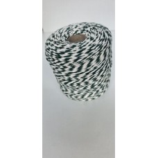 Nici wędliniarskie biało - zielone bawełniane (0,5kg) Nici wędliniarskie biało - zielone bawełniane (0,5kg)